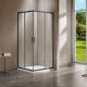 Душевой уголок Vincea Garda VSS-1G1212CLGM, 1200*1200, вороненая сталь, стекло прозрачное
