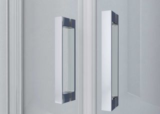 Душевой уголок Vincea Alpha VSS-3AL900CLB, 900*900, черный, стекло прозрачное