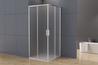 Душевой уголок Vincea Rapid-N VSS-3RN8090E10MT, (700-800)x(800-900), хром, стекло текстурное