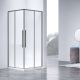 Душевой уголок Vincea Slim-N VSS-4SN8010CLGM, 1000*800, вороненая сталь, стекло прозрачное