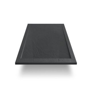 Поддон из камня Vincea VST-4SRL9014A, 1400*900, антрацит