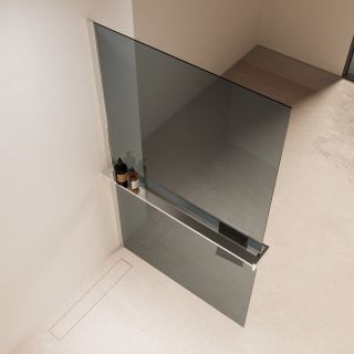 Душевая перегородка Vincea Walk-In VSW-1HR900MR, 900*2000, хром, стекло зеркальное