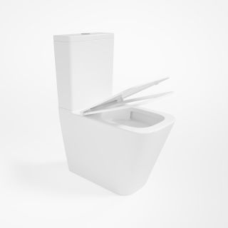 Унитаз-компакт Vincea Tornado Q-Line VT2-12T, цвет белый, ультратонкое сиденье soft-close, P-trap