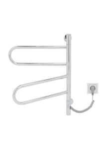 Полотенцесушитель электрический Vincea VTD-1R1CE хром