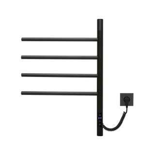 Полотенцесушитель электрический Vincea VTD-1S1CBE 43×60, черный, таймер