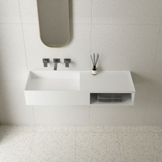 Раковина Vincea Solid Surface Vincea VWB-6S180MW, 800*400*200, подвесная, цвет белый матовый44 990 р 47 360 р  X Показать цену32 134 р 