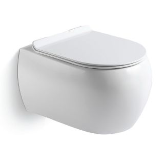 Унитаз подвесной Black & White Universe 727W00