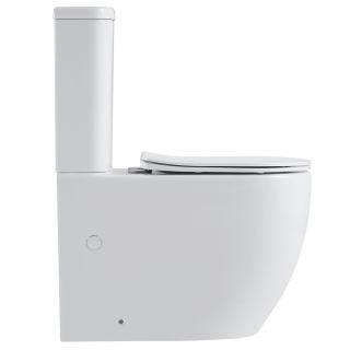 Унитаз напольный Black & White W-7789 компакт