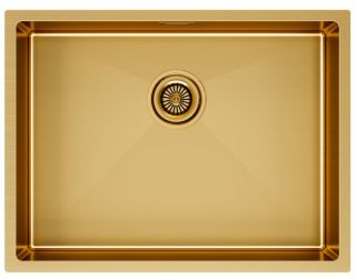 Мойка кухонная Paulmark Next PM215844-BG брашированное золото