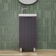 Тумба под раковину  Style Line Соло ЛС-00002427 40 см Графит нубук