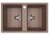 Кухонная мойка Ulgran Classic U-608-307 терракот