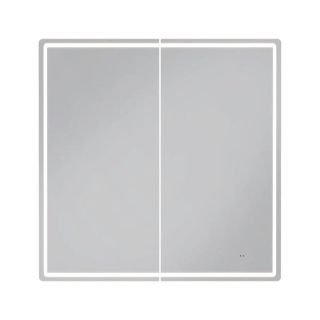 Зеркальный шкаф с подсветкой Vigo Geometry 118 80 см