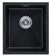 Мойка кухонная Paulmark Lumi LU41-BLM чёрный металлик