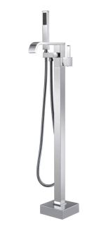 Напольный смеситель для ванны Swedbe Spira 4001 хром