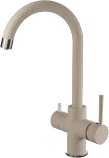 Смеситель для кухни GranFest  URBAN Z-5422 песочный