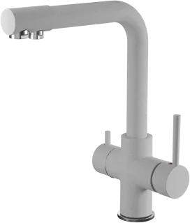 Смеситель для кухни GranFest  URBAN Z-5423 серый