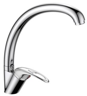 Смеситель для кухни Haiba HB4115 хром