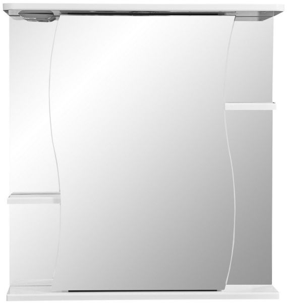 Зеркало-шкаф с подсветкой Stella Polar Лолита 65см правый белый SP-00000054