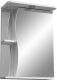 Зеркало-шкаф с подсветкой Stella Polar Верея 55см правый белый SP-00000041